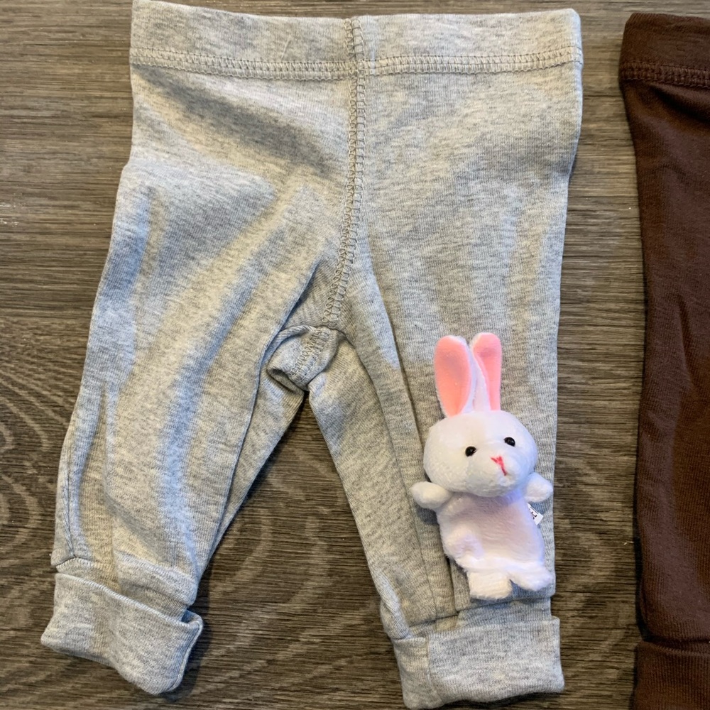 Newborn pants - rabbit